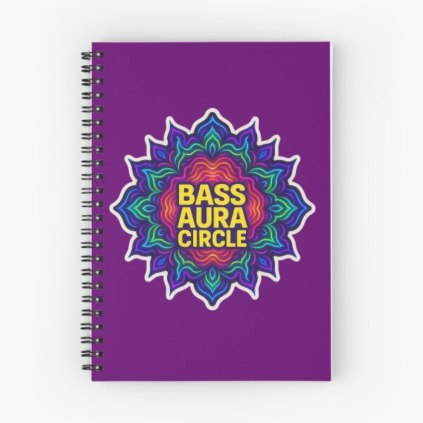 Item preview, Bass Aura Circle – Psychedelic Low Frequency Bass Art designed and sold by |TRSSHOP|.