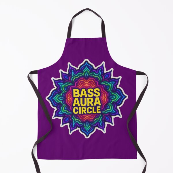 Item preview, Bass Aura Circle – Psychedelic Low Frequency Bass Art designed and sold by |TRSSHOP|.