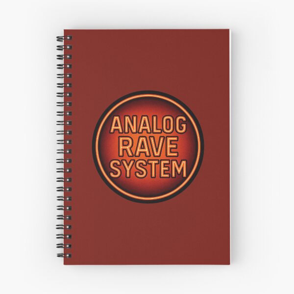 Item preview, Analog Rave System – Minimal Techno Rave Circle Design designed and sold by |TRSSHOP|.