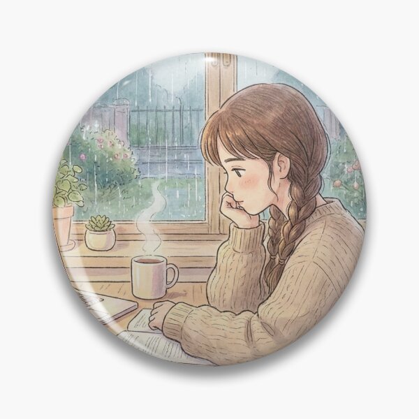 Item preview, Cozy Rainy Day Study Session - LoFi Anime Aesthetic designed and sold by gpeppe91.