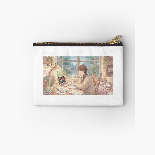 Item preview, Cozy Rainy Day Study Session - LoFi Anime Aesthetic designed and sold by gpeppe91.