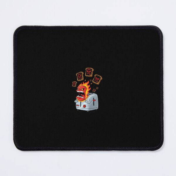 Item preview, Evil Toaster Burning Bread - Funny Angry Breakfast Kitchen Humor designed and sold by Maclaw200d.