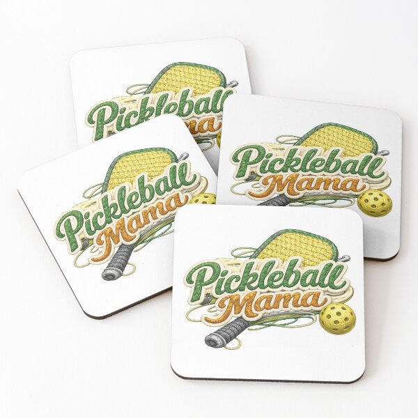 Artikelvorschau, Pickleball Mama Muttertagsgeschenk im Strickstil entworfen und verkauft von VikArt7.