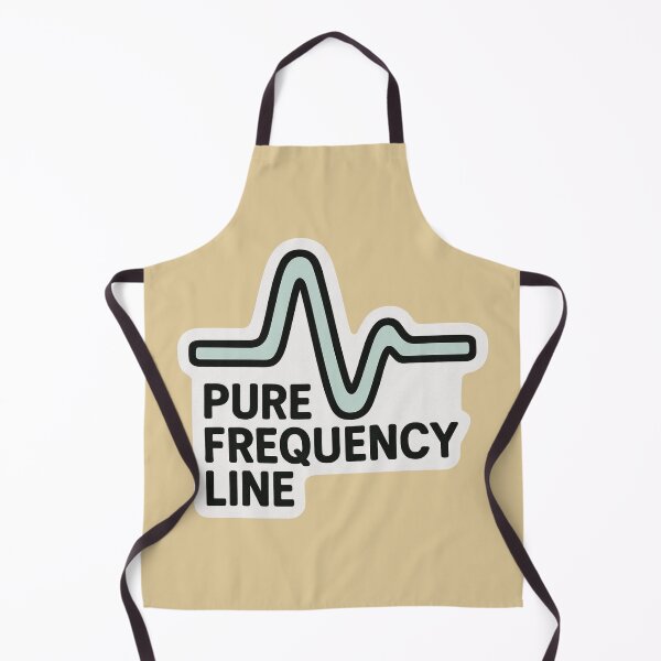Item preview, Pure Frequency Line – Minimal Sound Wave Electronic Design designed and sold by |TRSSHOP|.