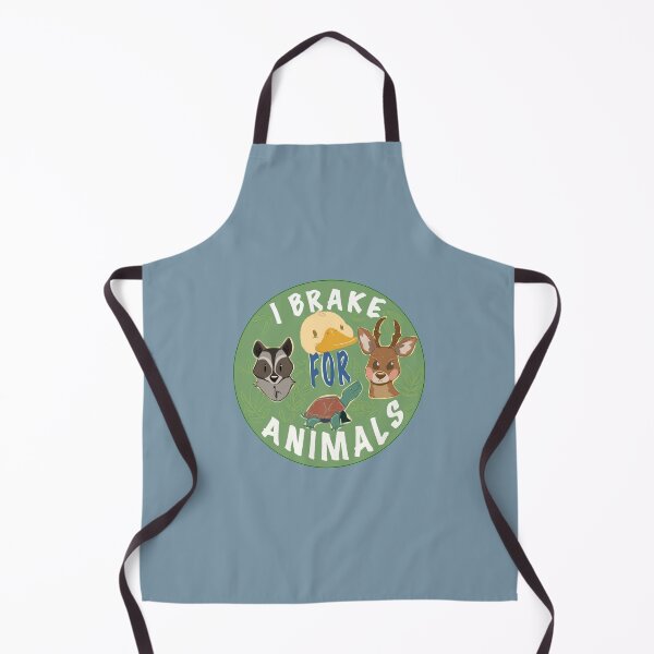 Item preview, I Brake for Animals designed and sold by DoodlesDelights.