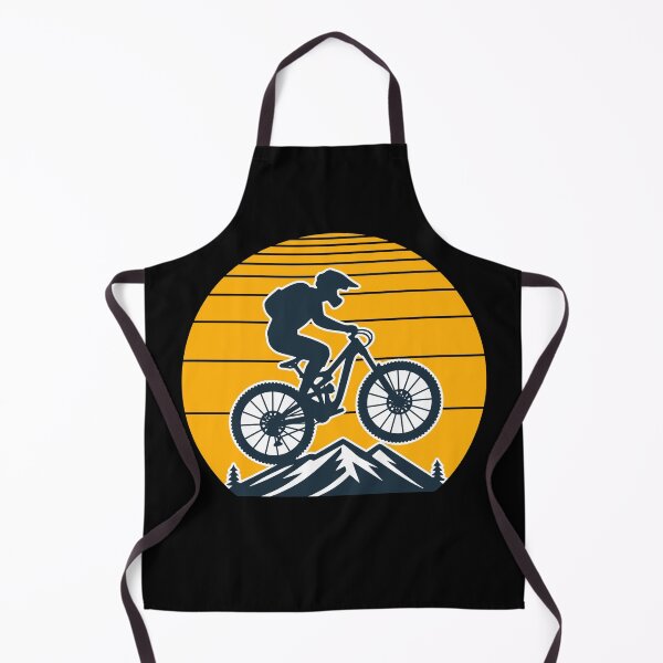 Item preview, Mountain Biking Retro Design designed and sold by Slam-Dunkan.