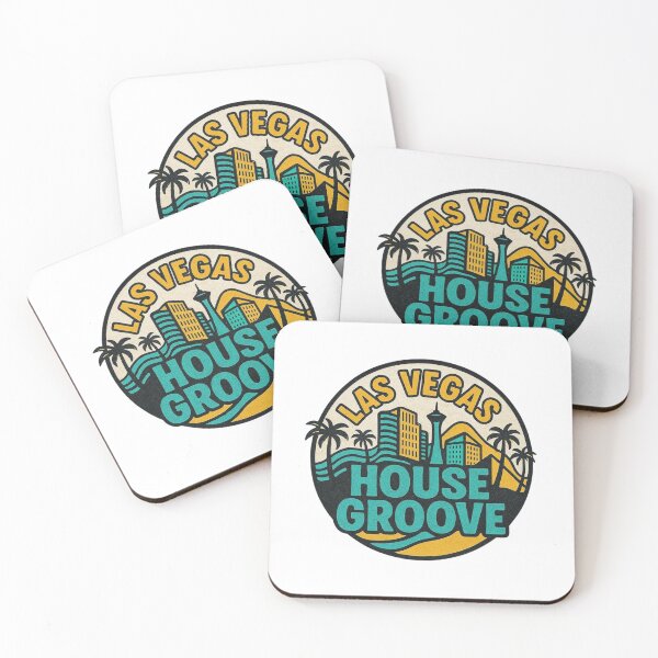 Item preview, Las Vegas House Groove – Sunset House Music City Design designed and sold by |TRSSHOP|.