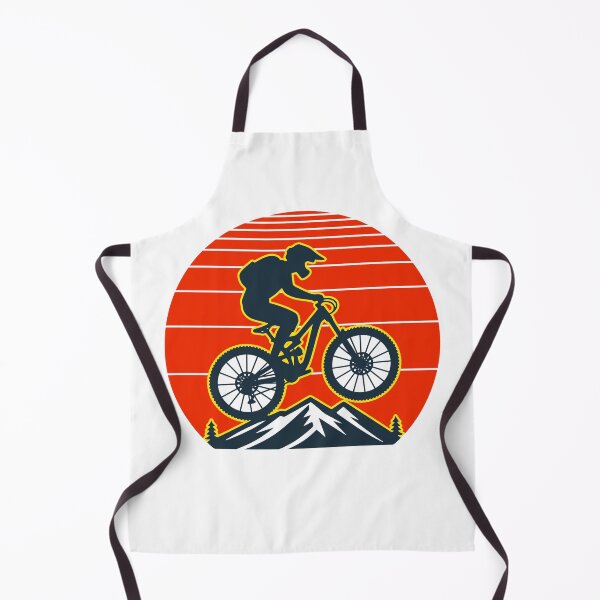 Item preview, Mountain Biking Retro Design designed and sold by Slam-Dunkan.
