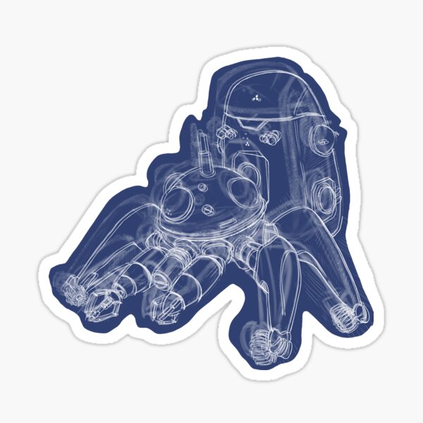 tachikoma Sticker