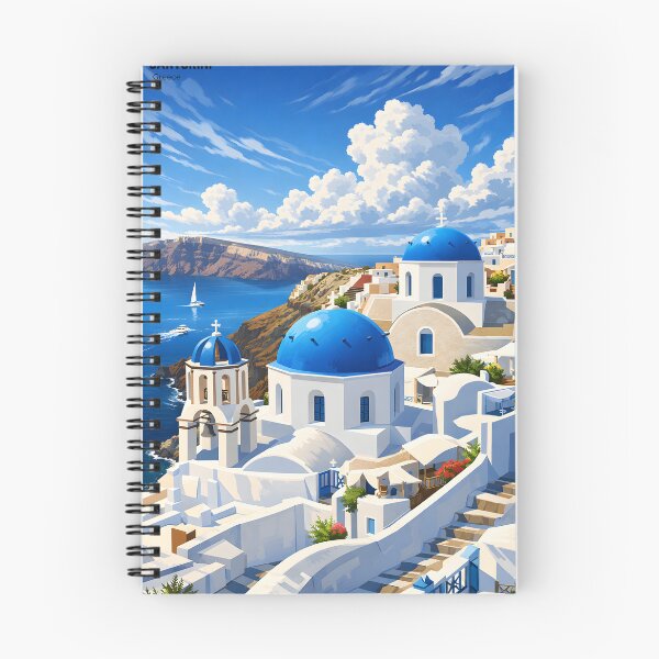 Item preview, Santorini, Greece designed and sold by ThePainterPH.