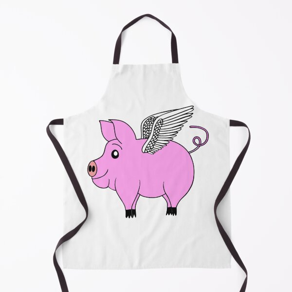 Item preview, Funny Flying Pig designed and sold by Sartoris Art.