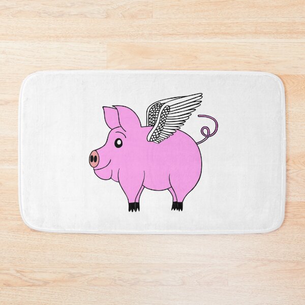 Item preview, Funny Flying Pig designed and sold by Sartoris Art.