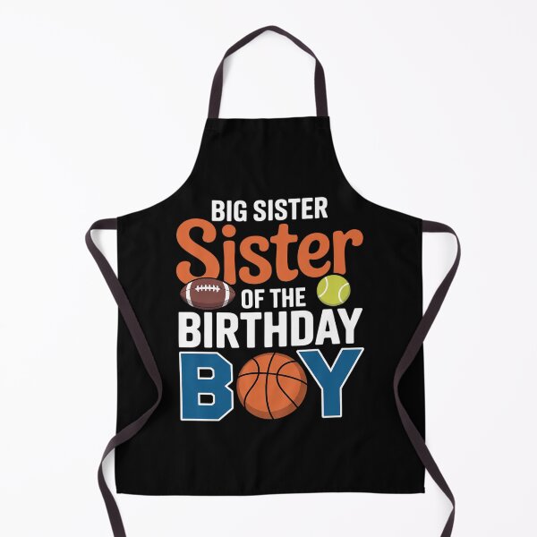 Item preview, Big Sister Of The Birthday Boy Sports Matching Family designed and sold by DigitaldeligArt.