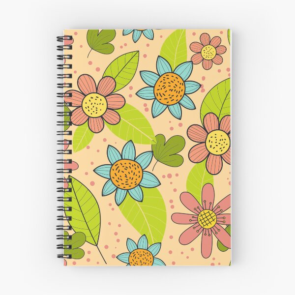 Item preview, Hand-Drawn Burst Of Spring Flowers designed and sold by Lovemountain.