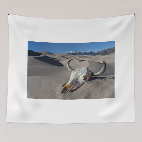 Item preview, Skull at the Great Sand Dunes designed and sold by Gerard Fornarotto.