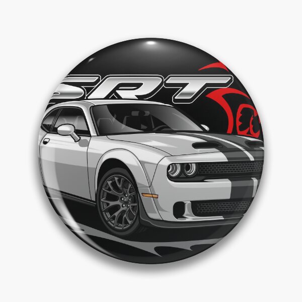 Item preview, 2017 Challenger SRT Hellcat (Bright White) designed and sold by JioojiProject.