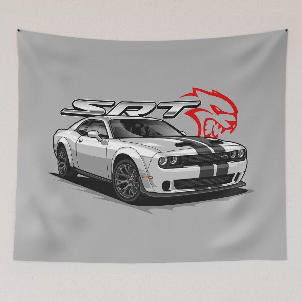 Item preview, 2017 Challenger SRT Hellcat (Bright White) designed and sold by JioojiProject.