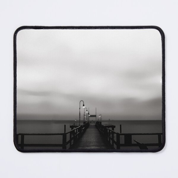 Item preview, Misty Baltic Sea with a Pier designed and sold by Imi Koetz.