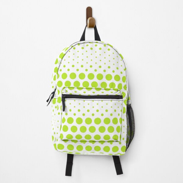 Item preview, Dotwave Neon Lime Green Polka Dots on White designed and sold by POLKAIWERX.
