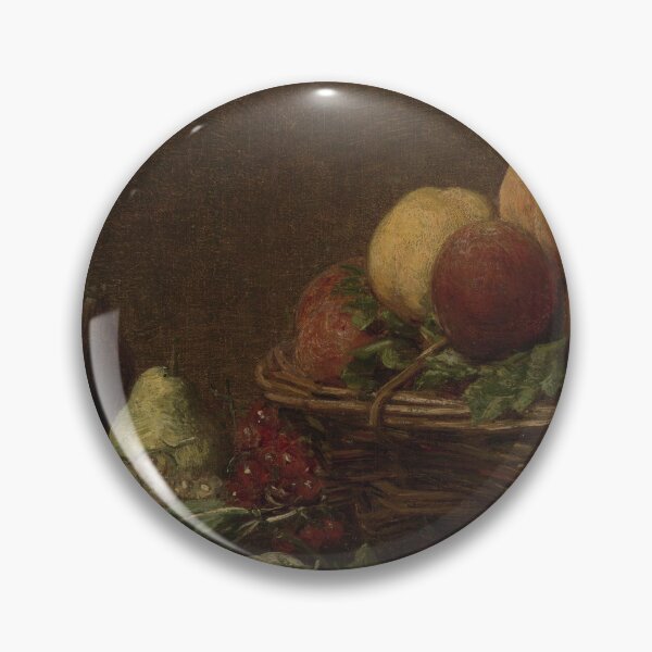 Item preview, Vintage Fruit Still Life Painting: Rustic Kitchen Wall Art designed and sold by SavageVision.