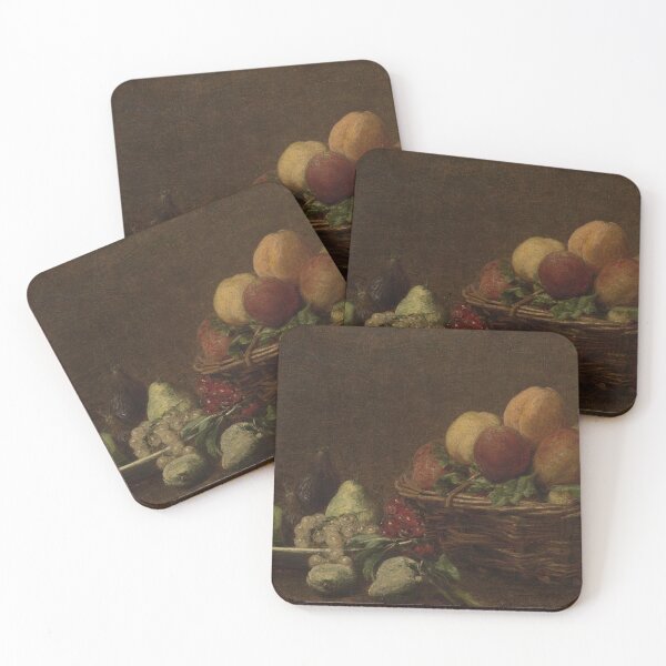 Item preview, Vintage Fruit Still Life Painting: Rustic Kitchen Wall Art designed and sold by SavageVision.