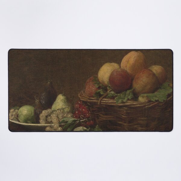 Item preview, Vintage Fruit Still Life Painting: Rustic Kitchen Wall Art designed and sold by SavageVision.