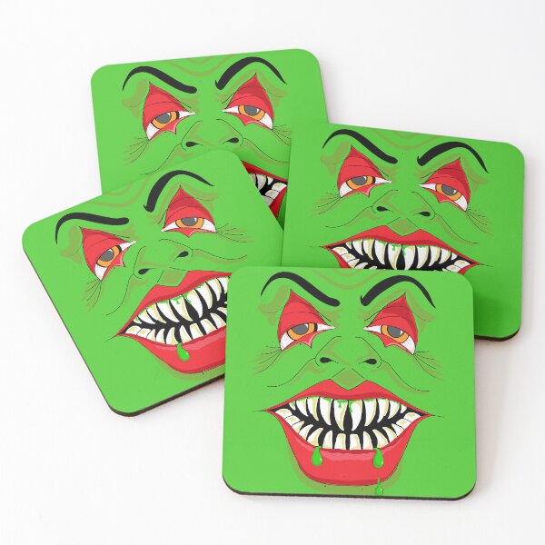 Item preview, Creepy Clown Face | Scary Halloween Face designed and sold by CreativeBridge.