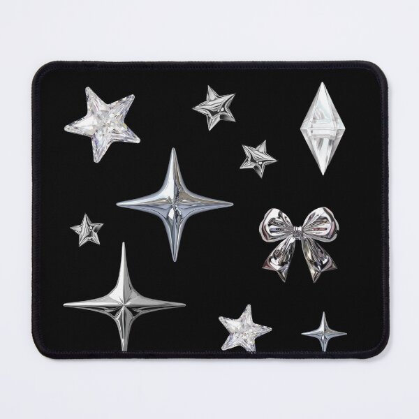 Item preview, Metallic y2k Chrome Set [x10] designed and sold by ratgirlonyx.
