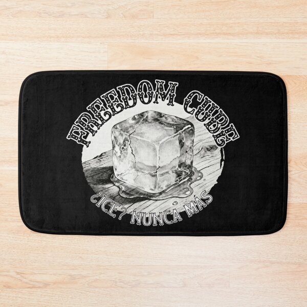 Item preview, Freedom Cube — “¿Ice? Nunca Más” | Bilingual Anti-ICE Protest Illustration designed and sold by Monkey Chéri Studio.