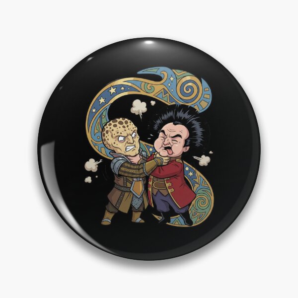 Item preview, Funny Sci-Fi Alien Diplomats Strangling Cartoon Parody designed and sold by Fenay Designs.