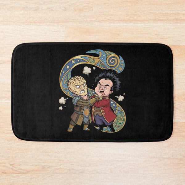 Item preview, Funny Sci-Fi Alien Diplomats Strangling Cartoon Parody designed and sold by Fenay Designs.