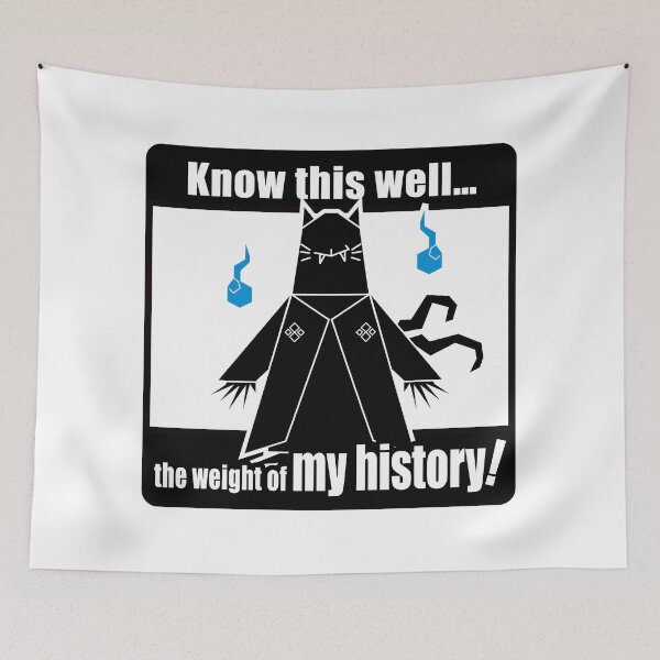 Item preview, Nekomata Legend — Japanese Cat Yokai Silhouette Art designed and sold by R-T-Gracie.
