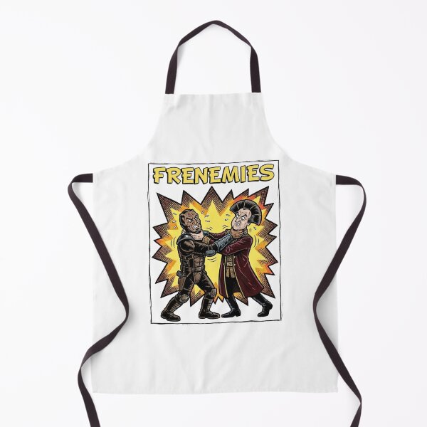 Item preview, Frenemies Funny Sci-Fi Alien Diplomats Rivals Cartoon Parody designed and sold by Fenay Designs.
