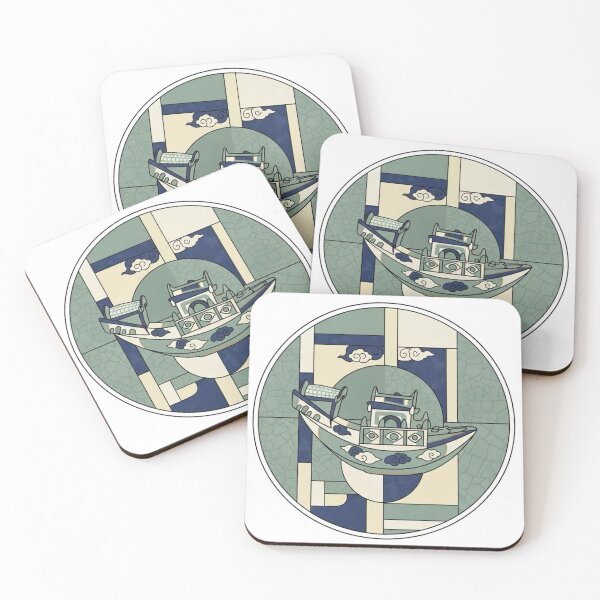 Item preview, Modern Heritage: Geometric Longquan Celadon Mandala designed and sold by AurasArtAtelier.