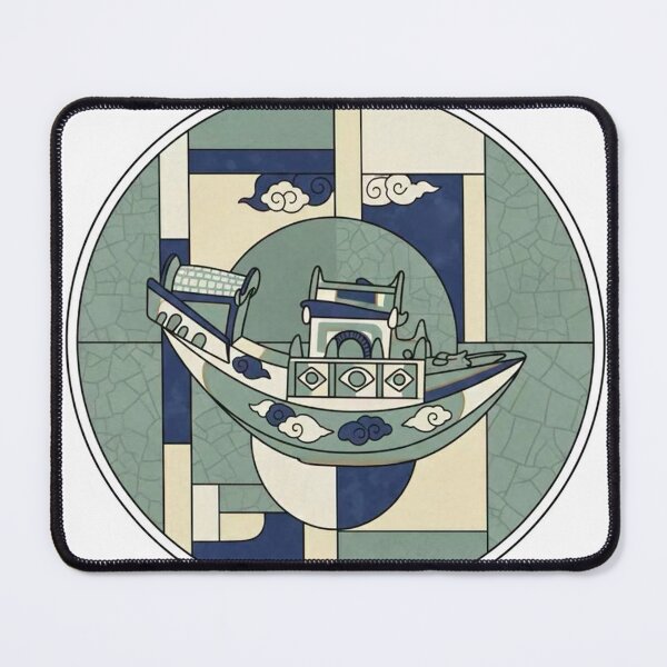 Item preview, Modern Heritage: Geometric Longquan Celadon Mandala designed and sold by AurasArtAtelier.