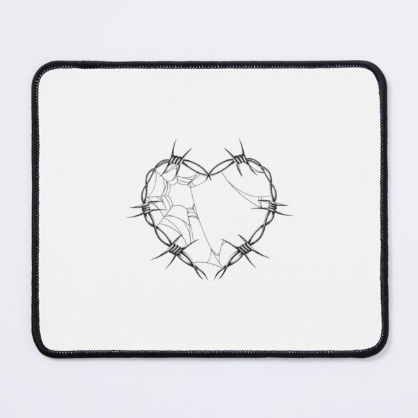 Item preview, Barb Wire Heart designed and sold by round-we-go.