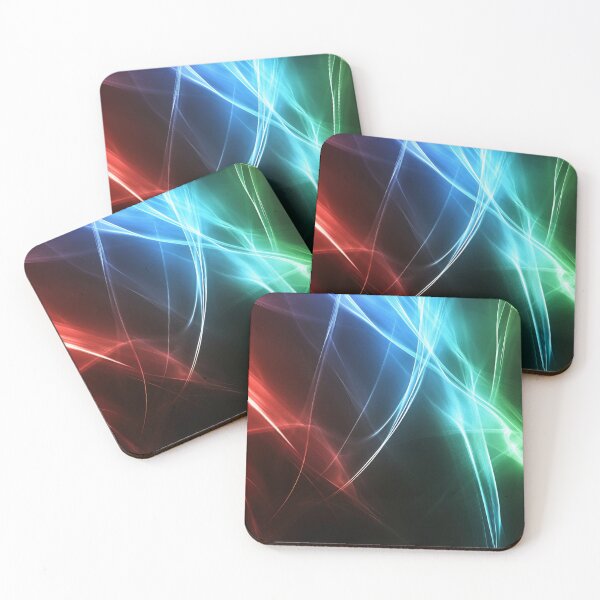Item preview, Colorful abstract light patterns designed and sold by anytka.