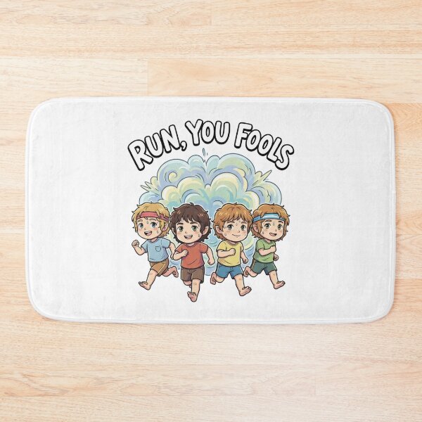 Item preview, Run You Fools Funny Fantasy Halfling Cardio Workout Parody designed and sold by Fenay Designs.