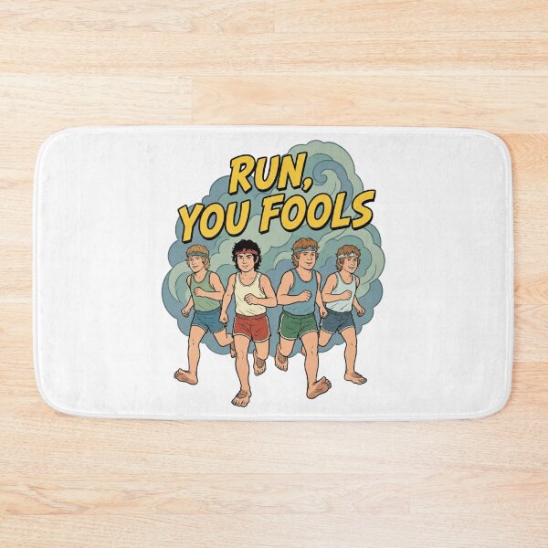 Item preview, Run You Fools Funny Fantasy Halfling Cardio Workout Parody designed and sold by Fenay Designs.