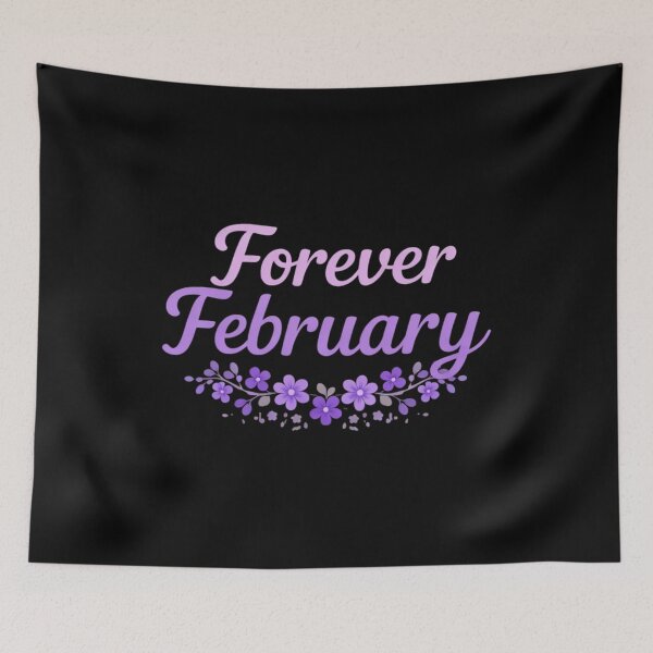 Item preview, Forever February - Violet Sprig designed and sold by Leap29 Designs.