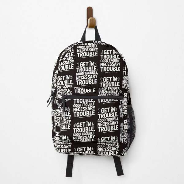 Item preview, Get In Good Necessary Trouble – Bold Activism Social Justice Quote designed and sold by Redgiant87x.