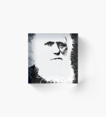 Charles Darwin Acrylic Block