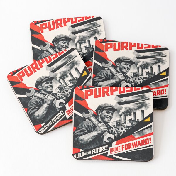 Item preview, Work Is Purpose: Forge the Future with Strength designed and sold by ForeverPrintsOK.