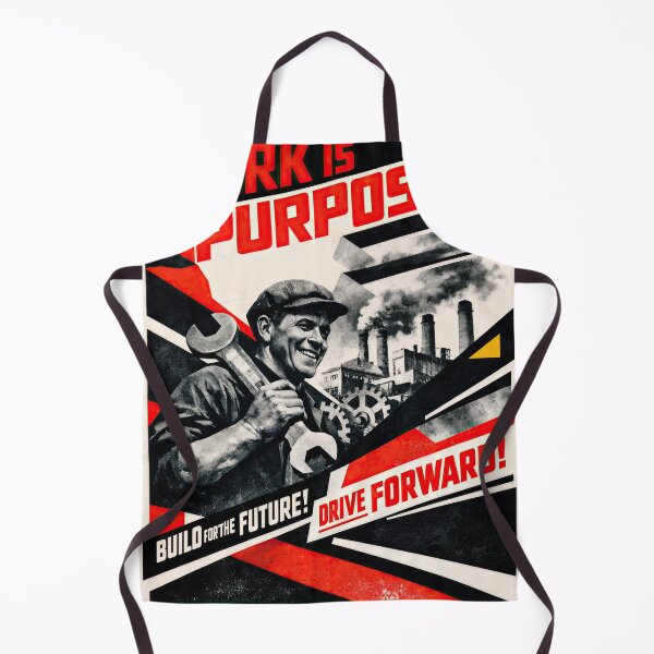 Item preview, Work Is Purpose: Forge the Future with Strength designed and sold by ForeverPrintsOK.