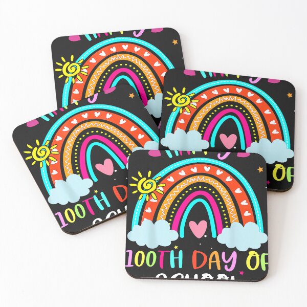 Item preview, 100Th Day Of School Rainbow Happy 100 Days designed and sold by vlahosfeari.