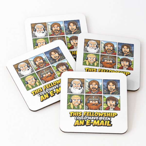 Item preview, This Fellowship Could Have Been An Email Funny Work Parody designed and sold by Fenay Designs.