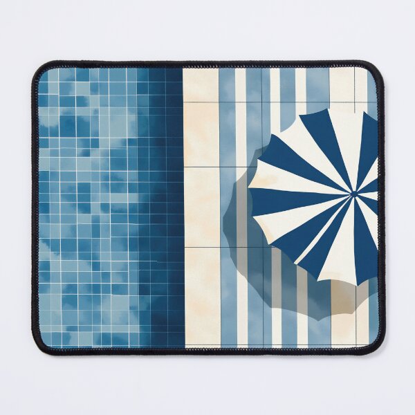 Item preview, Umbrella by pool tiles designed and sold by anytka.