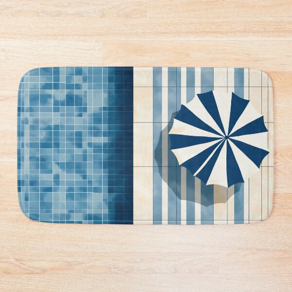 Item preview, Umbrella by pool tiles designed and sold by anytka.