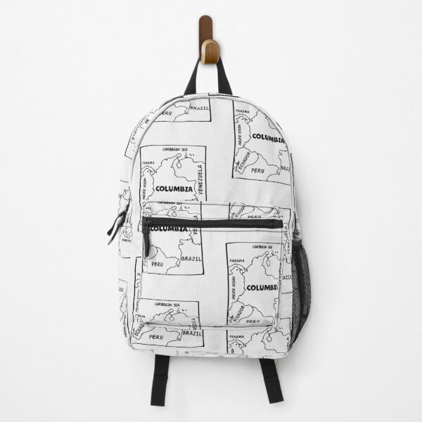 Item preview, Colombia Map Art - Minimalist South America Travel Graphic designed and sold by mashmosh.