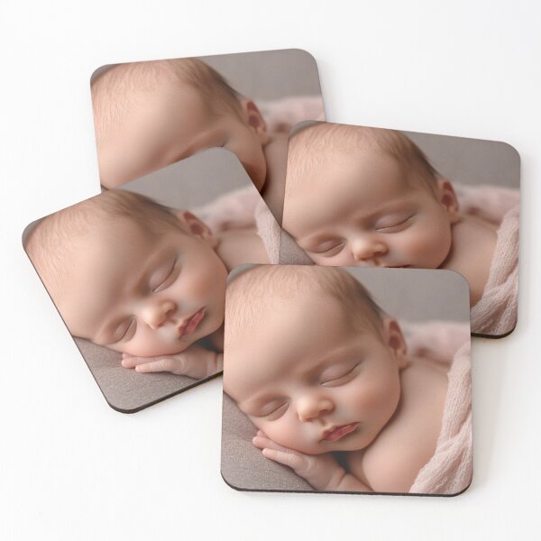 Item preview, Newborn baby sleeping peacefully designed and sold by anytka.